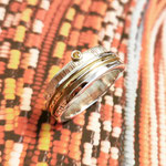 Zilver, goud en zirkonia