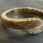 'Verbinding-ring' gemaakt van oud-goud
