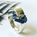 Zilver, titanium (verschillende kleuren mogelijk)
