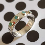 Zilver met zirkonia's