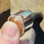 Zilver, goud en turkoois