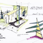 Hotel Bellavista _ Riva del Garda _ Progettazione ingresso e arredi