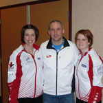 Frauen-Curling Team Kanada (4 Platz in Korea-hörende)