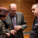 Dr. Hannelore Neumeier (Camerata Nuova), Stefan Grüttner (Staatsminister für Soziales und Integration), Dr. Guido Friedrich (Camerata Nuova)