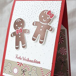 Diese Kartenform wollte ich schon seit langem selber ausprobieren - jetzt habe ich sie geschenkt bekommen! Ganz lieben Dank für diesen tollen Team-Swap, Claudia Fox - https://www.facebook.com/Stempelfox/