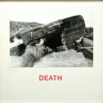 earth_death 1997, s/w Fotografie und Druckstempel auf Karton