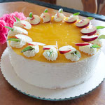 Pfirsich-Maracuja-Torte im Gasthaus Götz