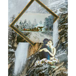 Fonte des neiges  30 x 40