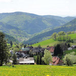 Blick von Todtnauberg ins Wiesental