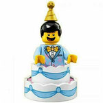 Lego minifigures serie 18 Uomo torta € 10.00