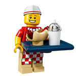 Lego minifigures serie 17 camerire € 8.00