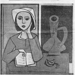 Hannoversche Zeitung 1955  (Gekauft von der Stadt Hannover )
