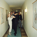 Udo Lindenberg, Ulla Höpken im Hotel Elefant in Weimar