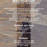 Flyer, Ausstellung Varus Machtverlust macht Gewinn