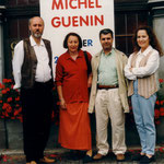 Ralph Herrmann, Claire und Jean-Michel Guenin und Ulla Höpken