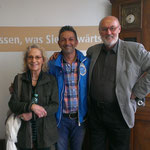 Ulla Höpken, Mauro Coradino (RTL Trödeltrupp), Ralph Herrmann in Hagen 