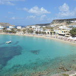 Spiaggia di Lefkos, isola di Karpathos