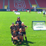 Teamfoto Stadion F-Mädels