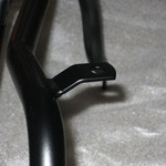 Detail view on sump guard frame
