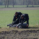 26 Monate alt, Einsatztest als Polizeischutzhund