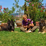 Firas mit seiner neuen Besitzerin