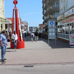 Blick in die Einkaufsstraße / Fußgängerzone