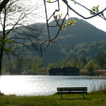 Bank am Kochelsee