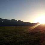 Sonnenuntergang am Eichsee