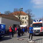 Treffpunkt zum Wilischlauf am "Schloß Röhrsdorf" bei Borthen ...