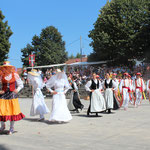 Un groupe folklorique basque