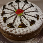 Mandelkuchen mit Marzipam, 26cm