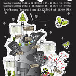 roma:lounge | xmas market -ottakring|  flyerdesign by visob