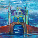 Sneeker Tor, 120 x 120 cm, verkauft/Sold