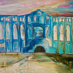 Maschinenhalle vs/C. 100 x 160 cm verkauft/sold