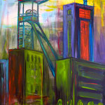 Herkules auf Nordstern 100 x 80 cm, verkauft 