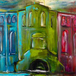 Eingang zur Maschinenhalle/Gladbeck 100 x 80 cm    verkauft/sold