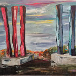 5 Stelen (Bottrop), 80 x 120 cm verkauft/sold