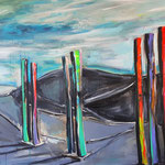 Totems Halde Haniel.   80 x 100 cm    verkauft/sold