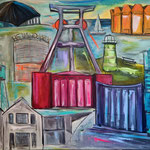 Pottpourie Bochum, 100 x 120 cm