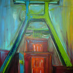 Zollverein grün 120 x 80 cm, verkauft/sold