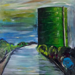 Tonne, Oberhausen  140 x 140 cm