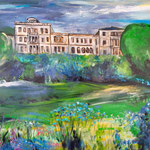 Frühling auf Villa Hügel 80 x 120 cm verkauft/sold