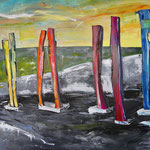 Halde Haniel Bottrop/C. 120 x 160 cm verkauft/sold