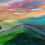 Haldenstimmung Bottrop   80 x 130 cm verkauft/sold