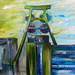 Welterbe Zollverein/Essen 200 x 300 cm  unverkäuflich           