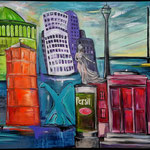 Pottpourie Düsseldorf 25, 100 x 140 cm