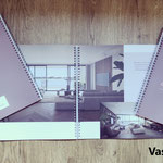 boek op groot formaat met spiraal binding