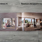 A3 lanscape boek open geslagen