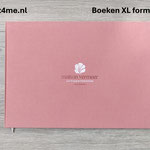 hardcover boek met linnen omplakt