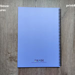 verkkoop brochure met wire-o binding